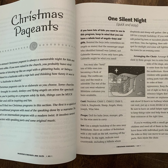 Seasonal Pageants & Skits by Susan Parsons-Song Sheets Included Bible Fun Stuff - Picture 6 of 8